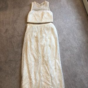 Cynthia Rowley two piece beaded dress - size 10!